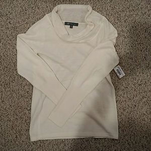 Title Nine Merino wool cowl neck